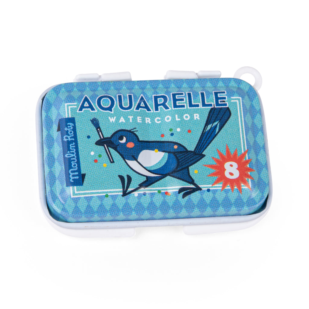 Mini palette acquerelli – Blu