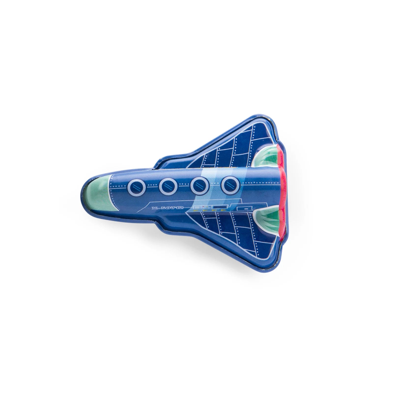 Tin friction space rocket
