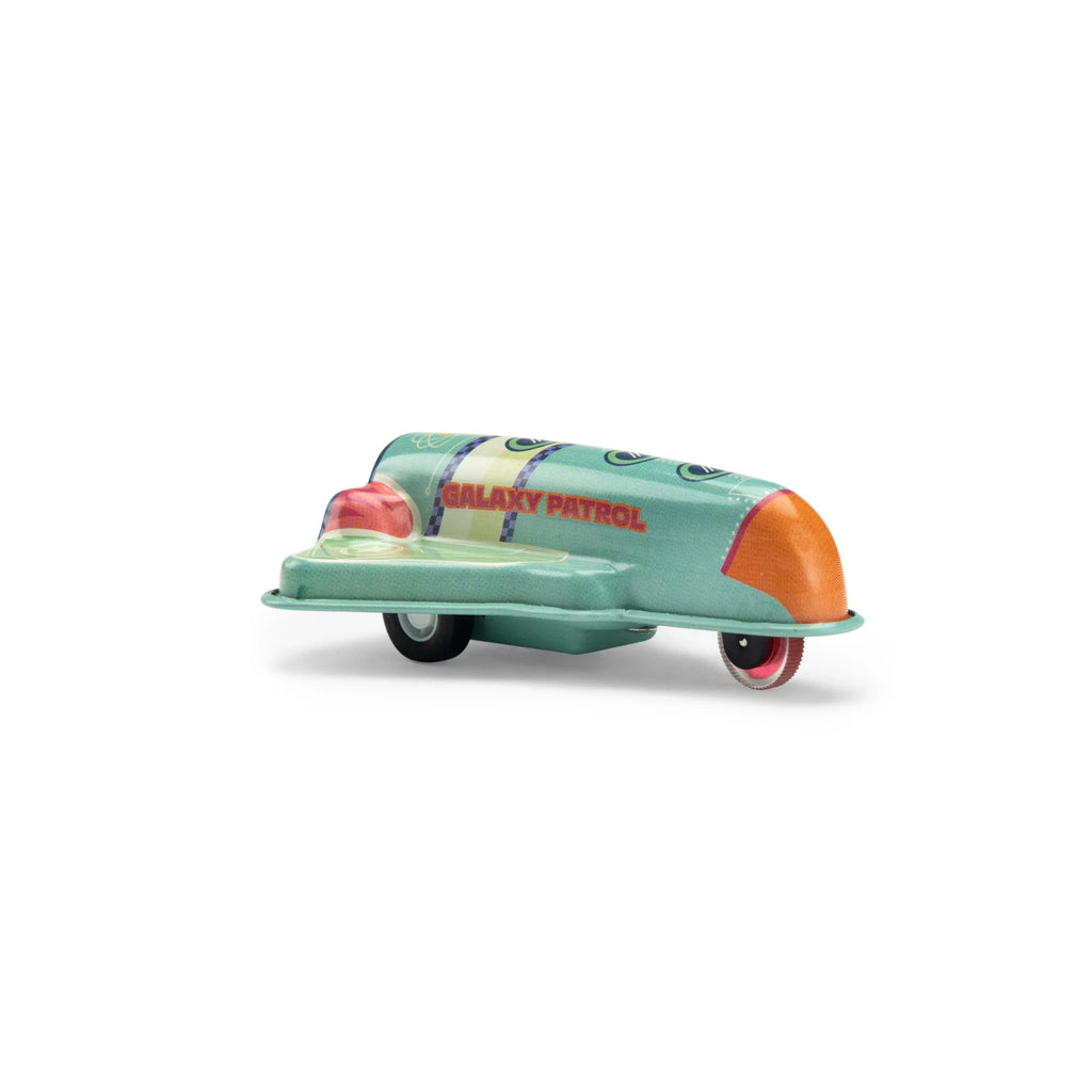 Tin friction space rocket