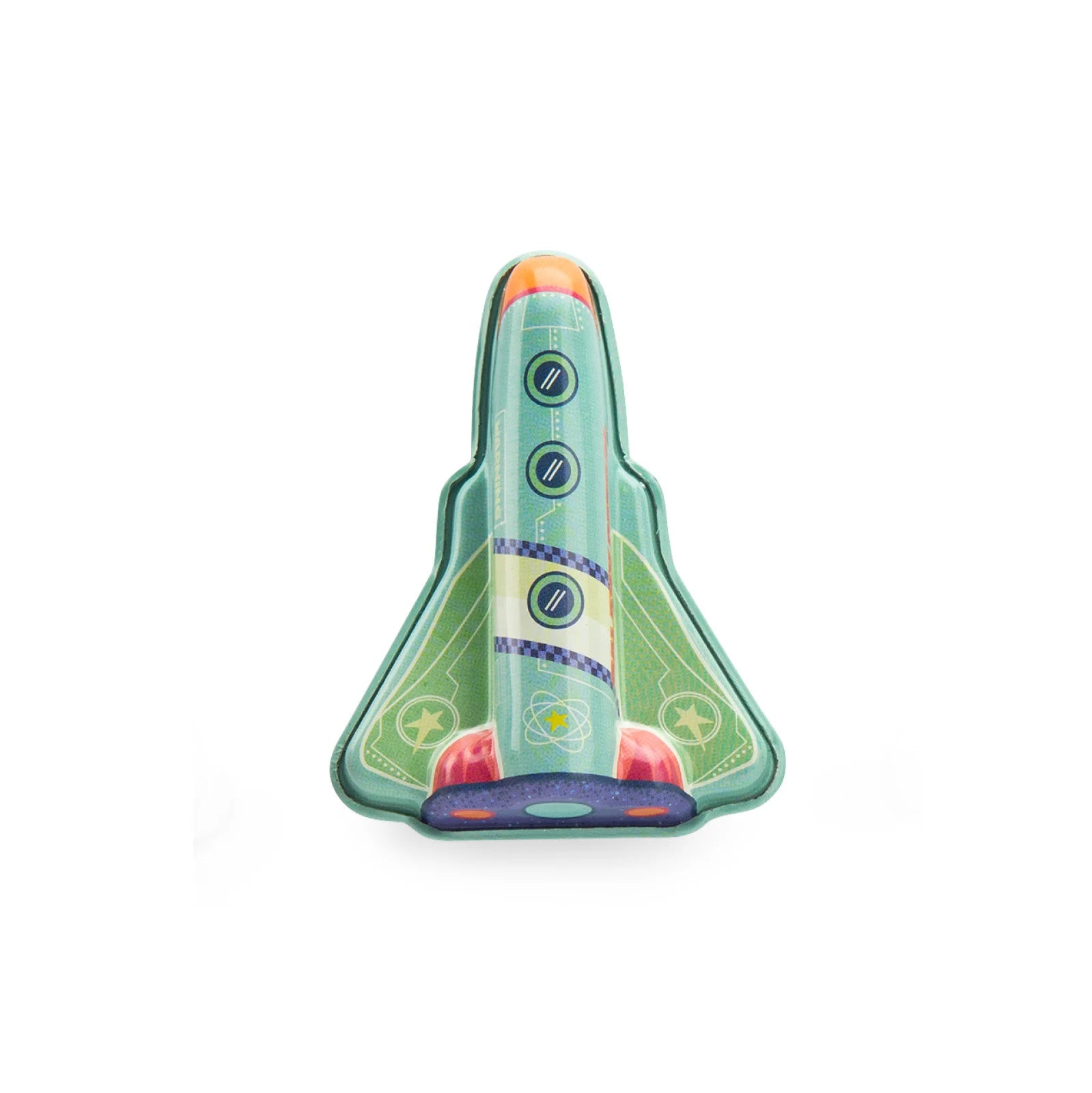 Tin friction space rocket