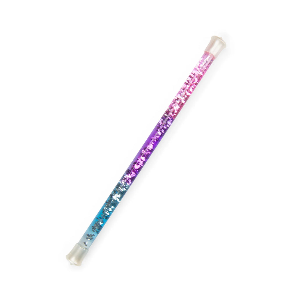 Baguette magique colorée avec des paillettes