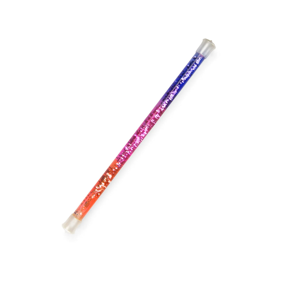 Baguette magique colorée avec des paillettes