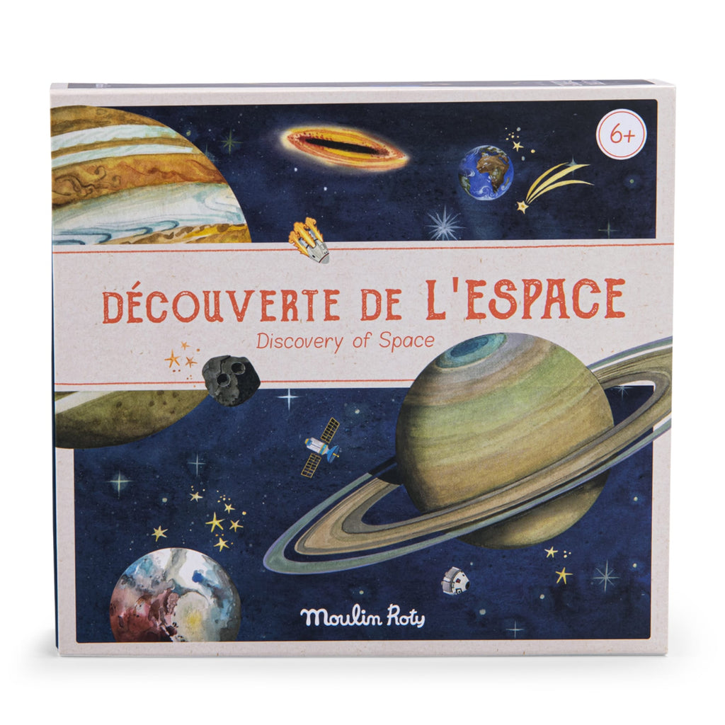 Cofanetto Découverte de l'espace (francese/inglese)