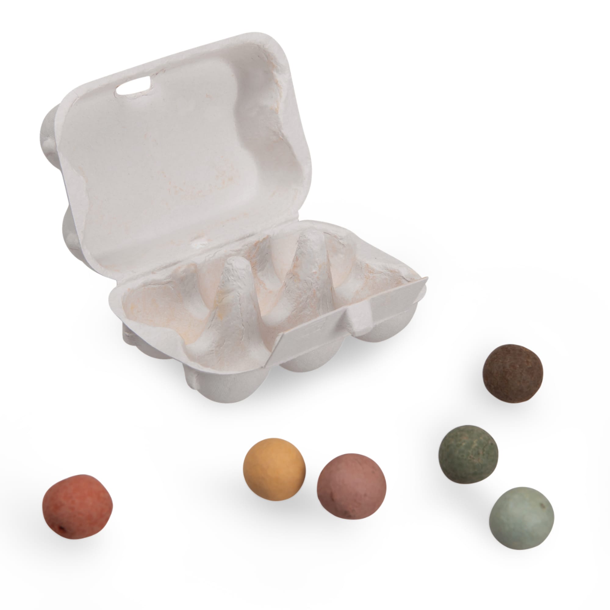 Box of 6 organic seed bombs, Flowers