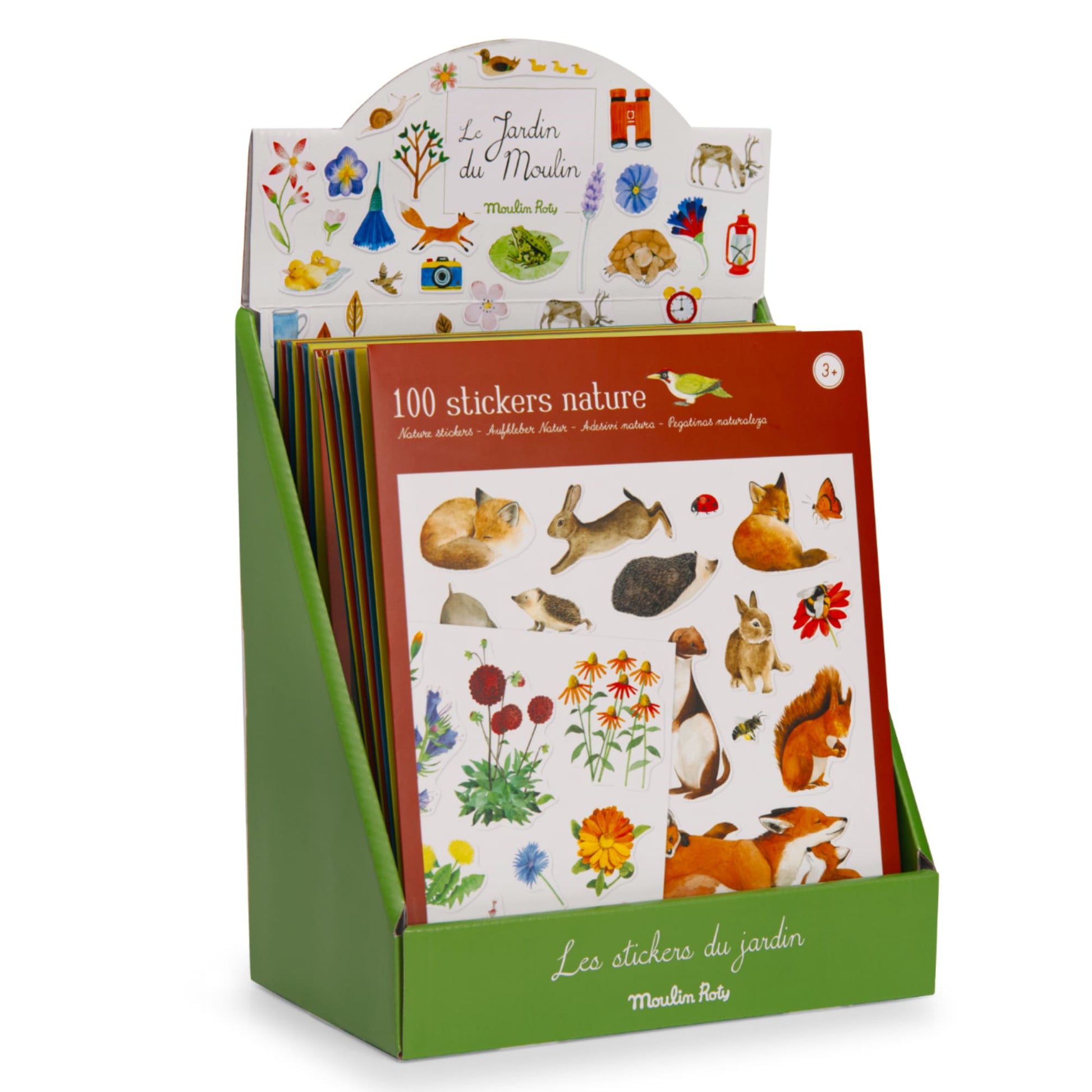 Adesivi riposizionabili, Natura (100 pz)