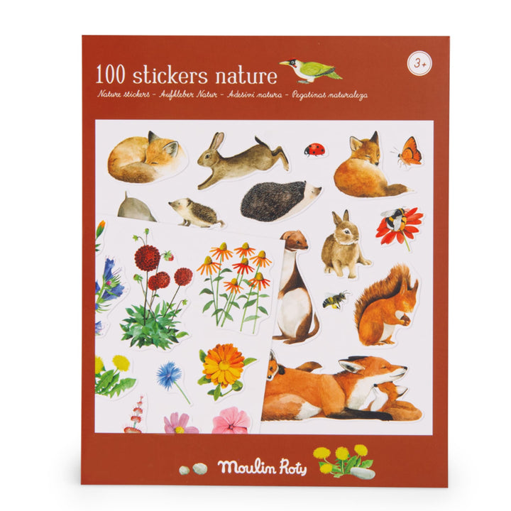 Repositionable stickers, Nature (100 pcs)