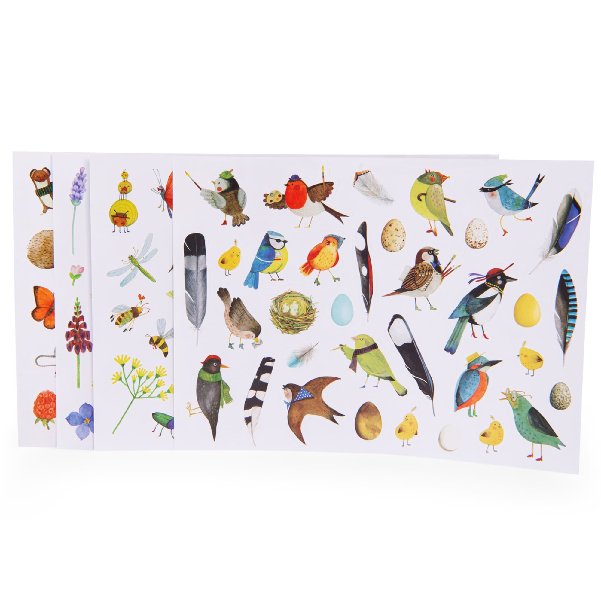 Repositionable stickers, Collection (133 pcs)