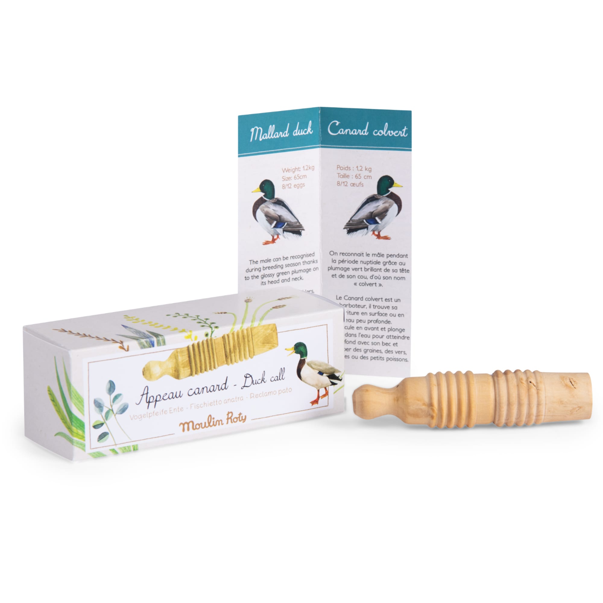 Wooden duck whistle