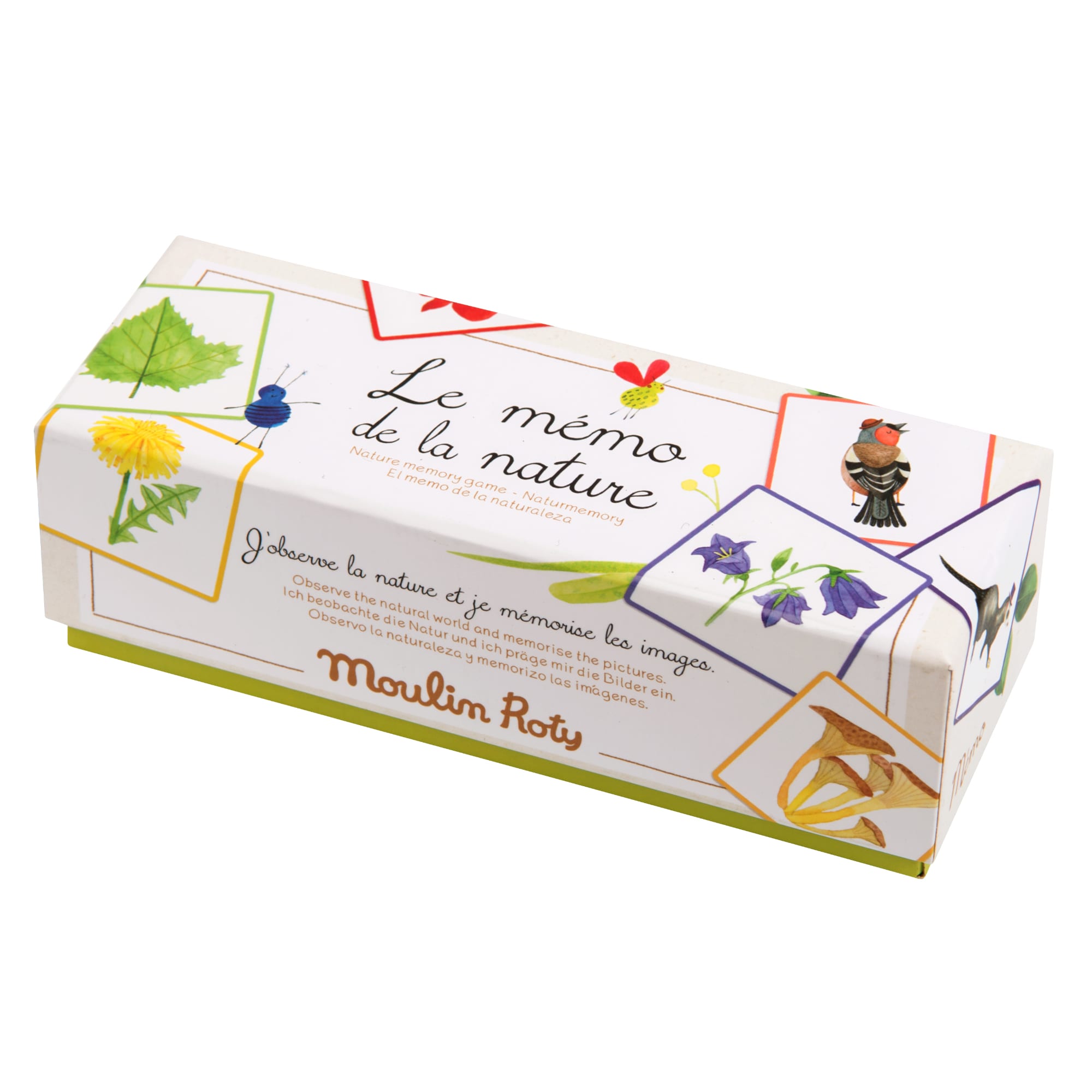 Gioco di memoria della natura