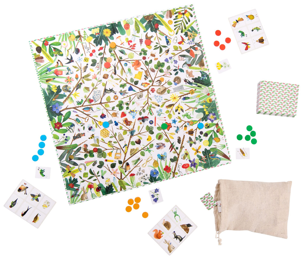 Gioco di memoria e osservazione, I tesori del giardino