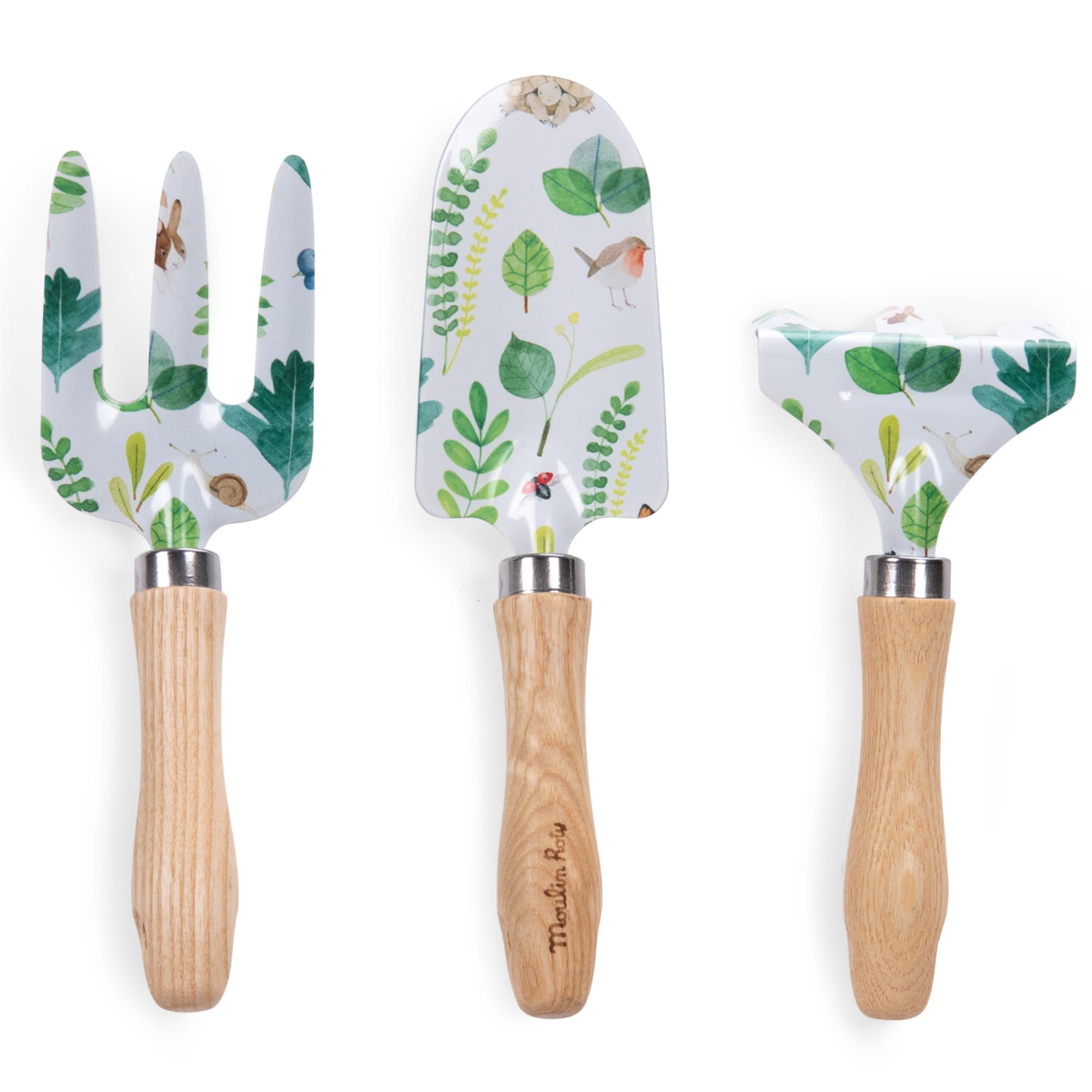 Set of 3 gardener's tools for children
