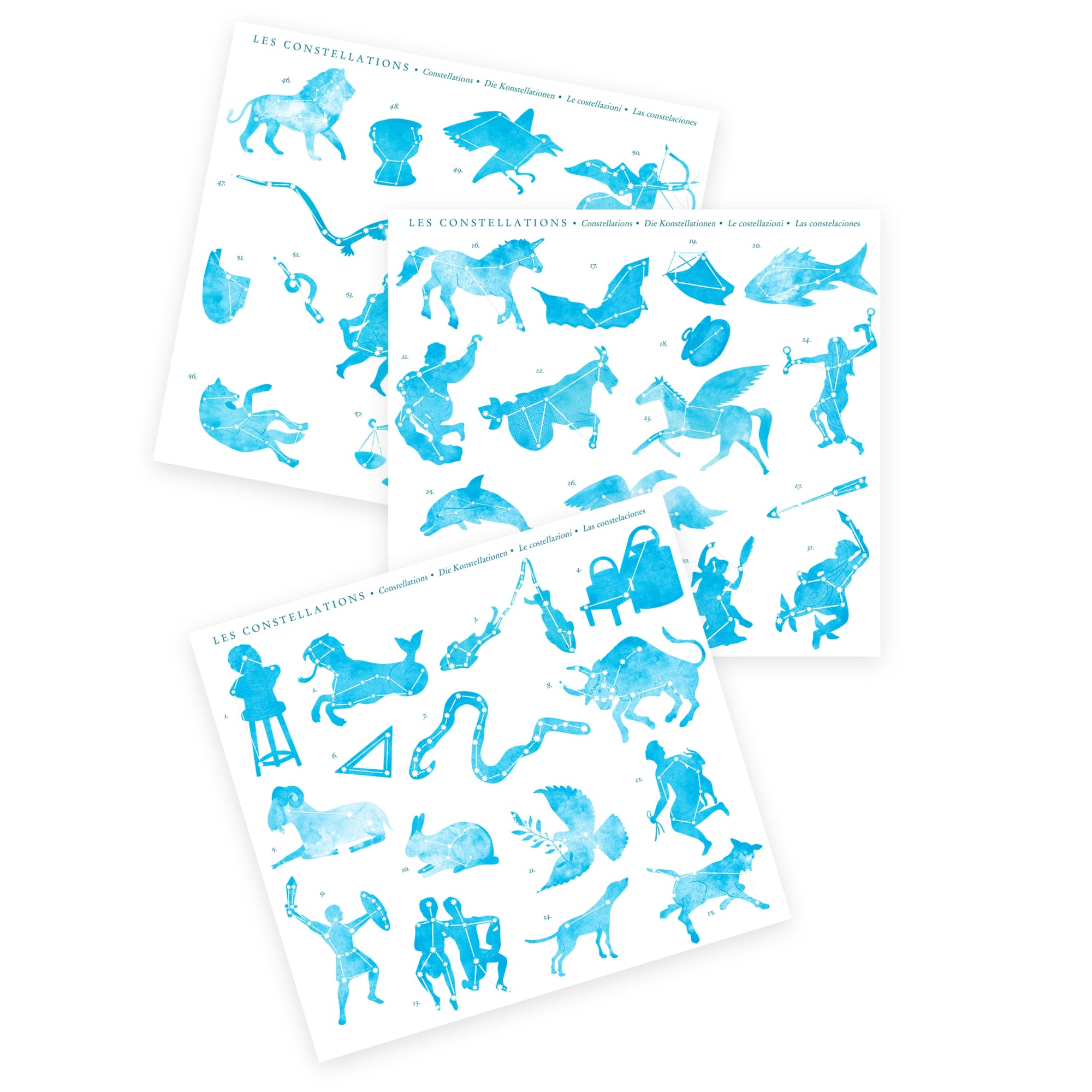 Constellation Transfer Decals