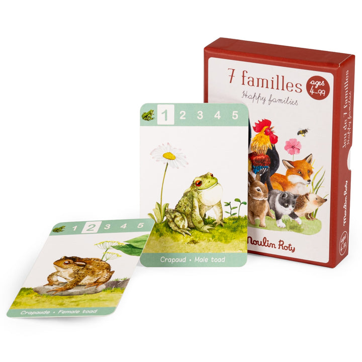 Gioco di carte delle 7 famiglie, Animali del giardino