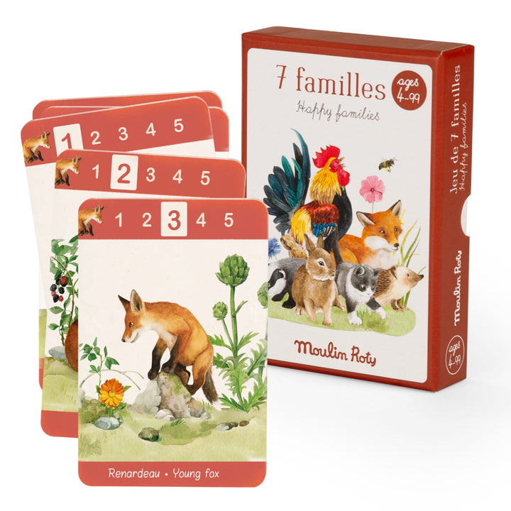 Gioco di carte delle 7 famiglie, Animali del giardino