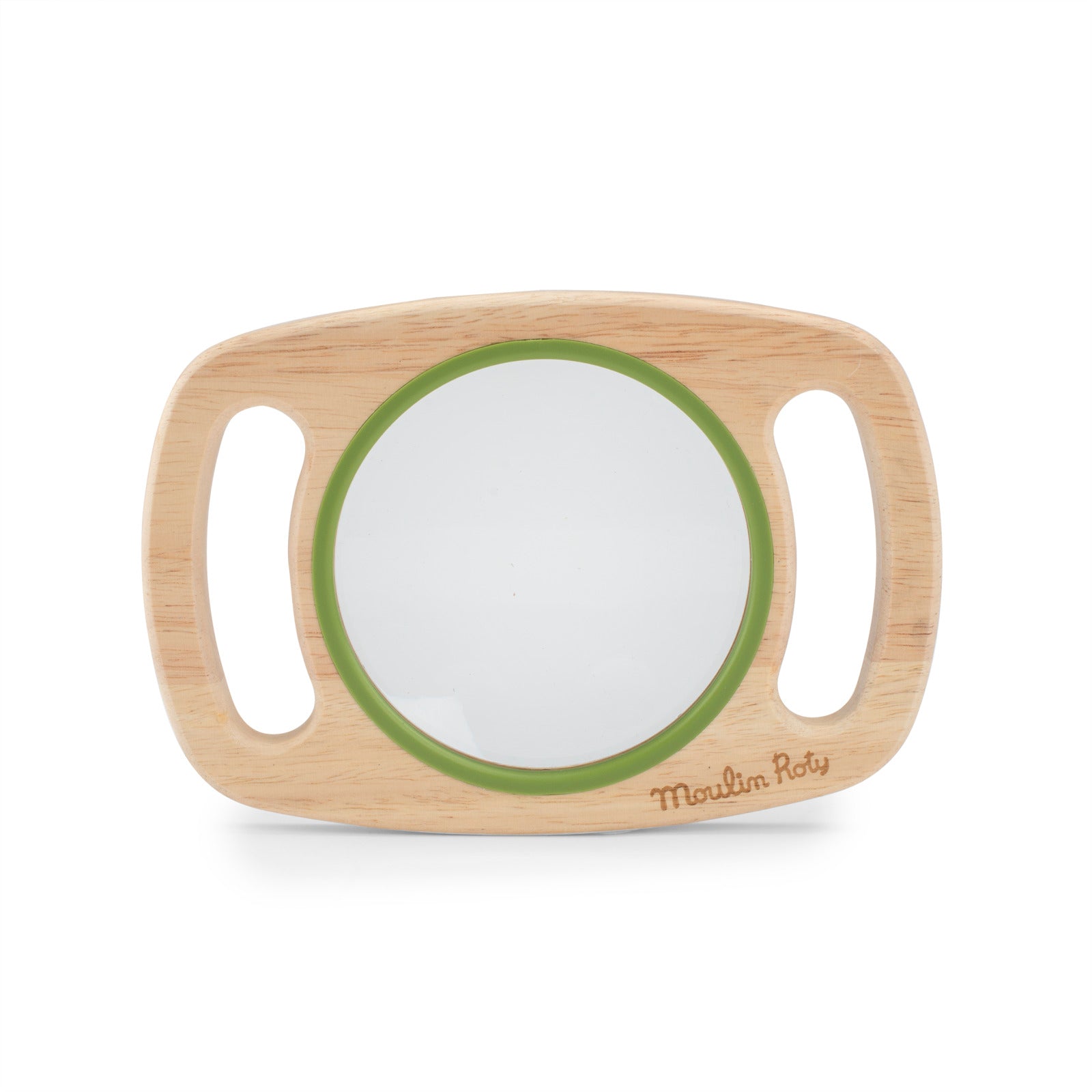 Large magnifying glass with handles