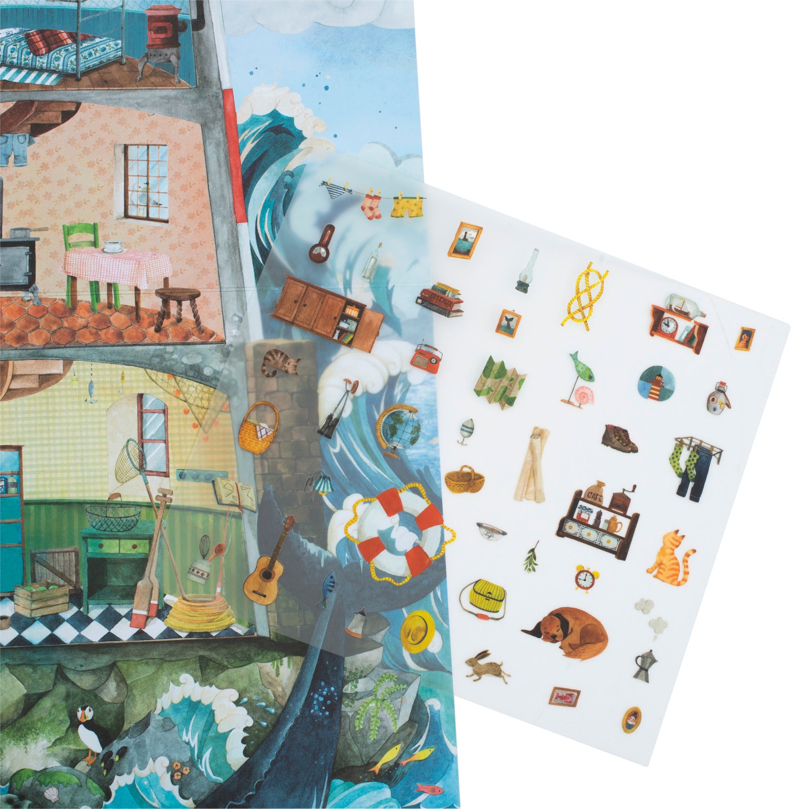 Transfer decals, Large Lighthouse