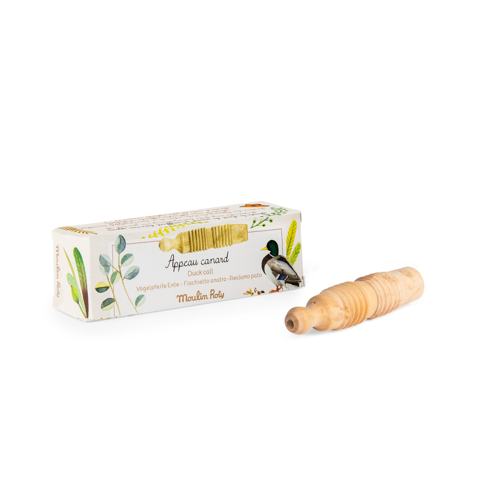 Richiamo per anatre in legno