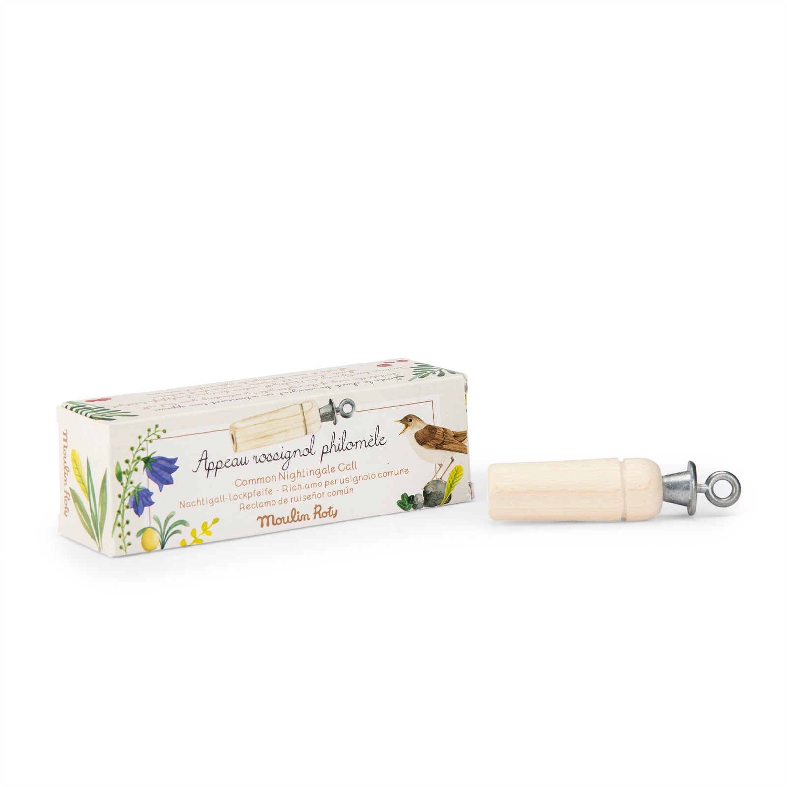 Wooden nightingale call