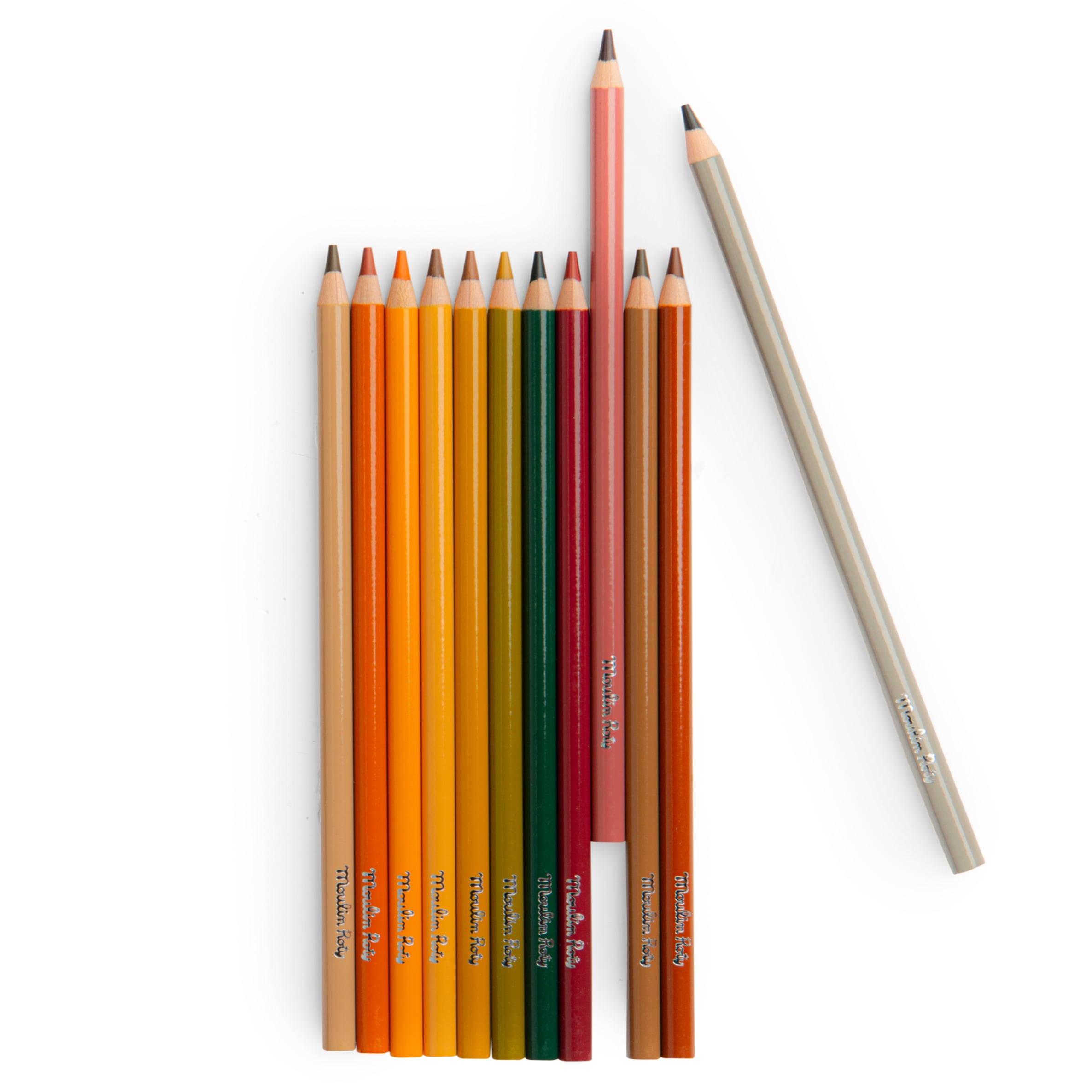 Colored pencils + papers, Animals