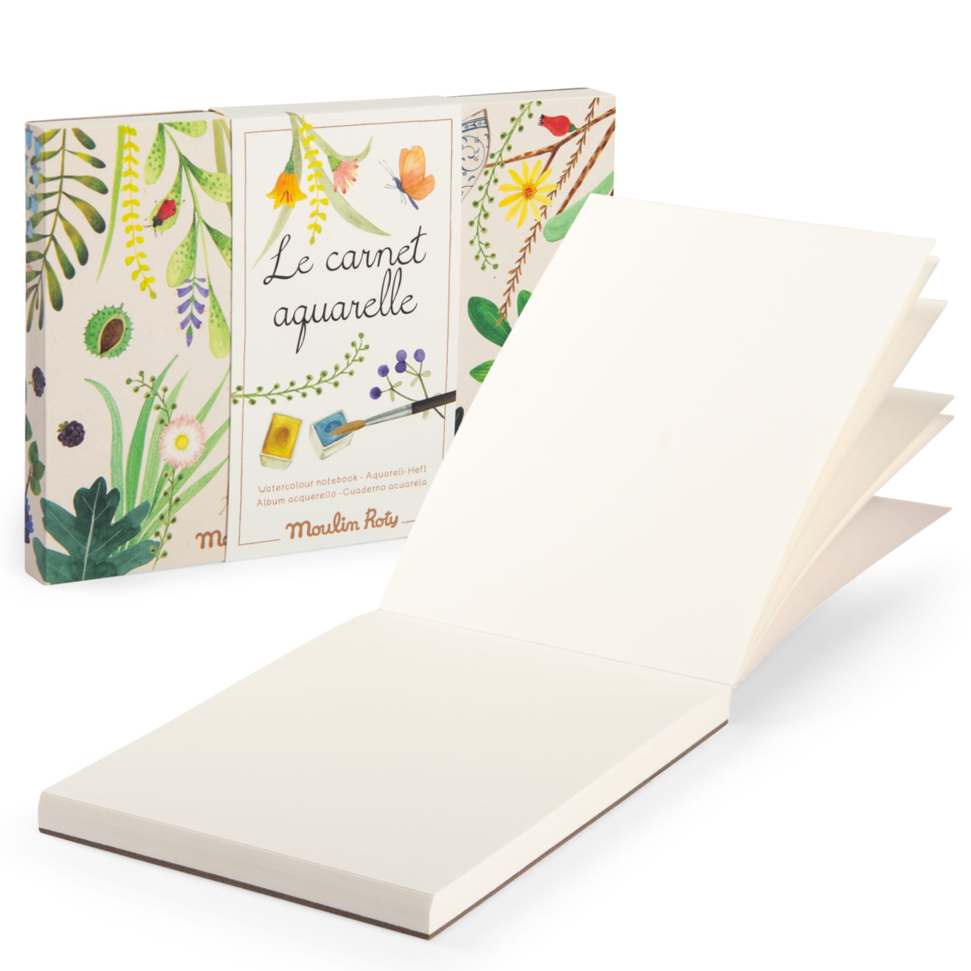 Watercolor notebook