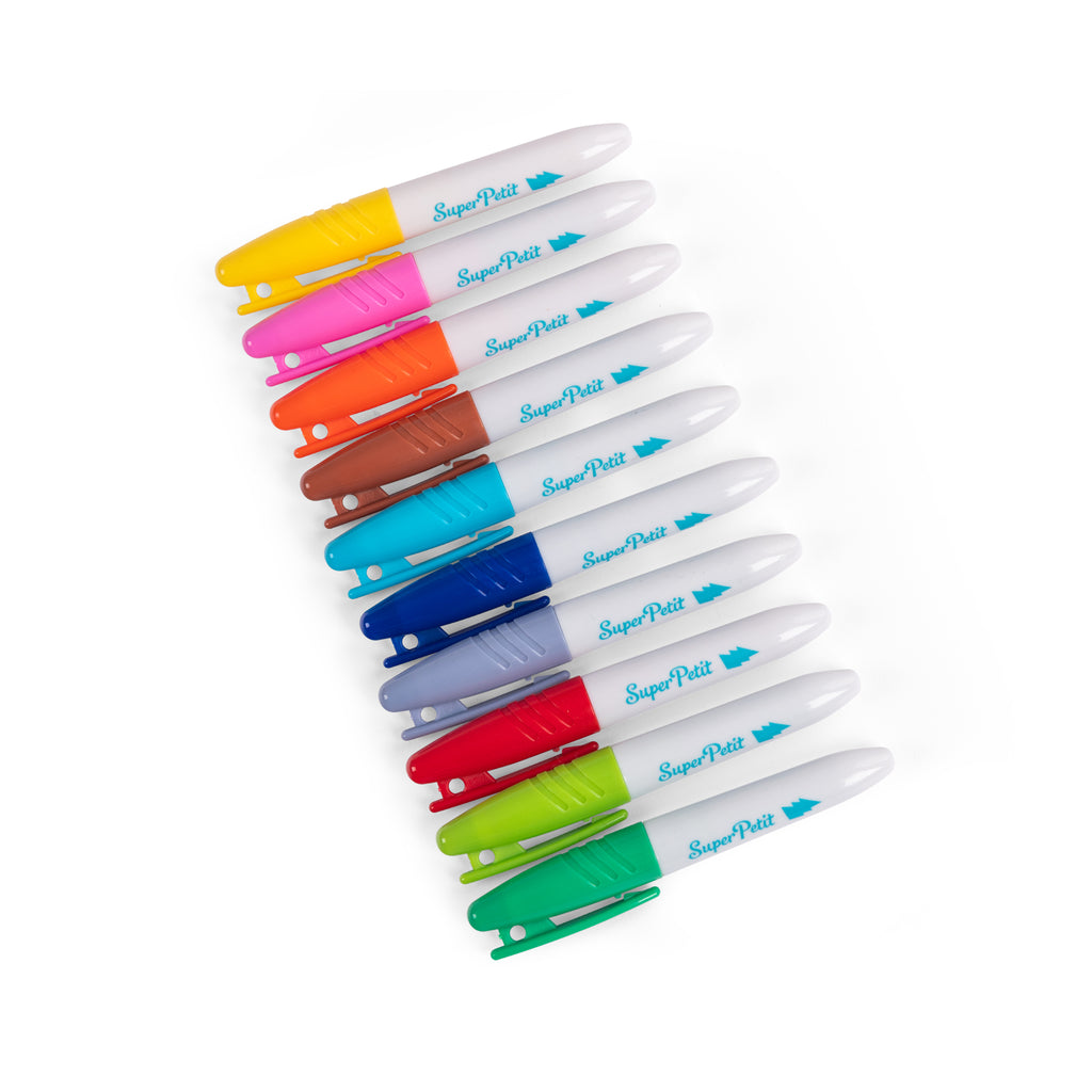 Set di 10 pennarelli cancellabili SuperPetit