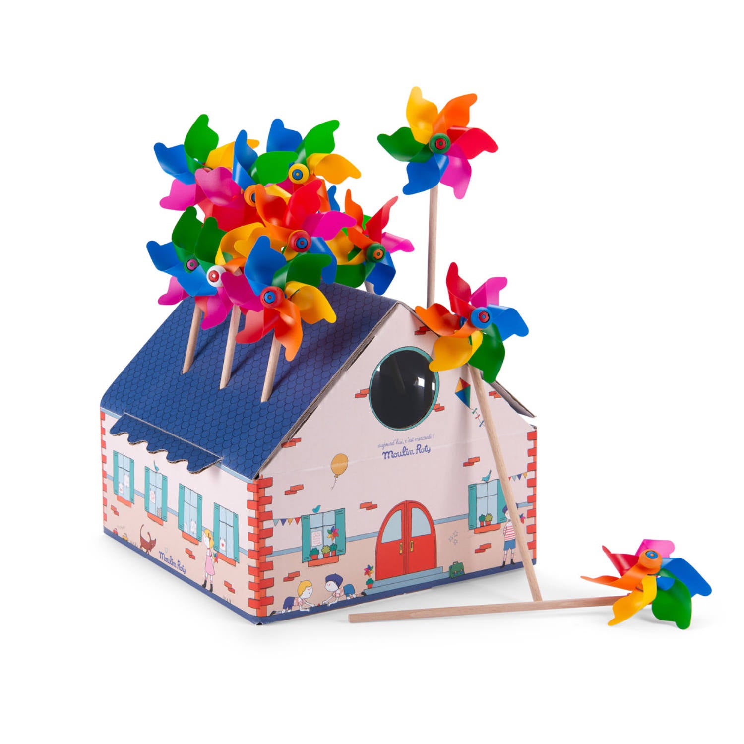 Girandola in legno multicolore per bambini | Moulin Roty