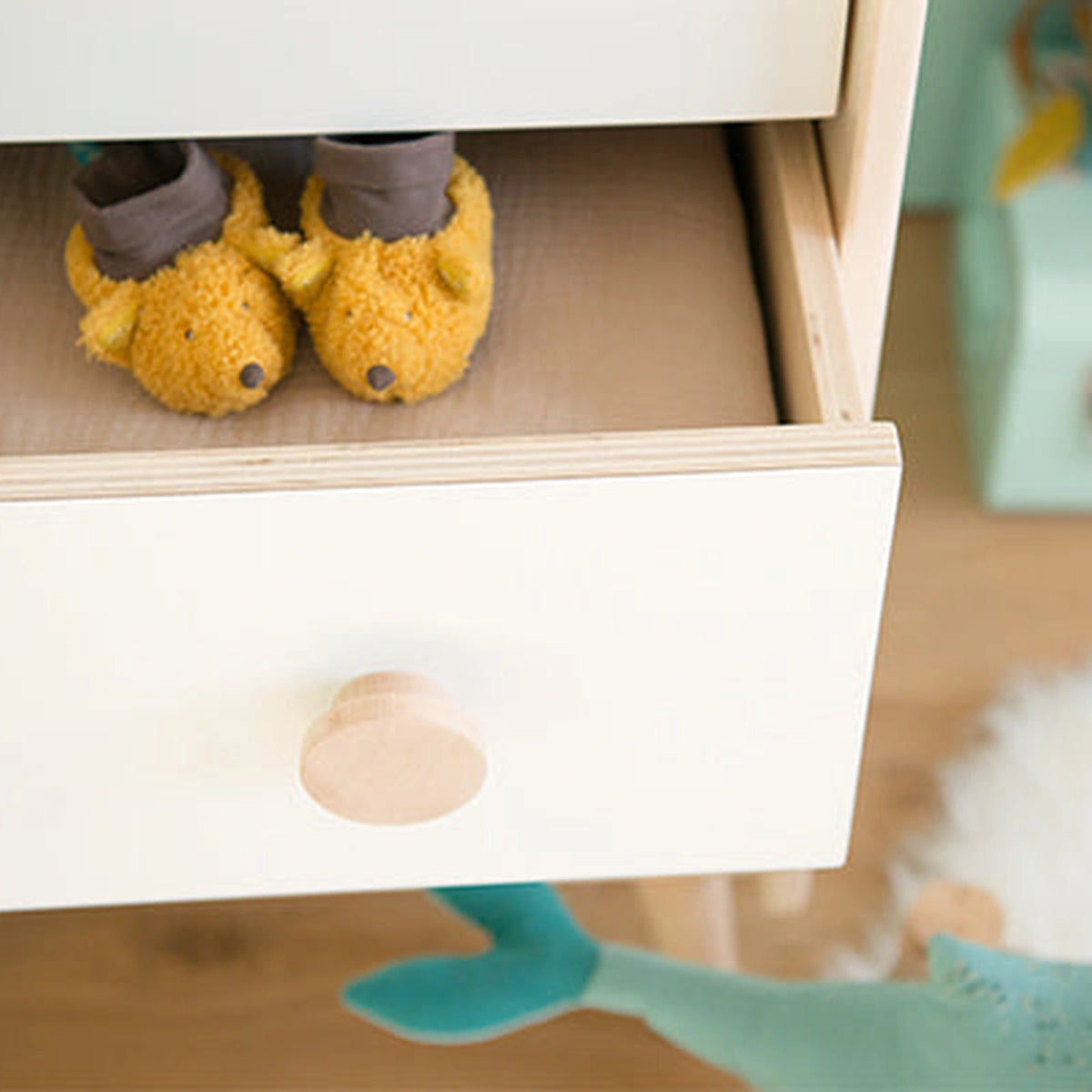 Pantofole bebè Volpe | Moulin Roty – ambientazione