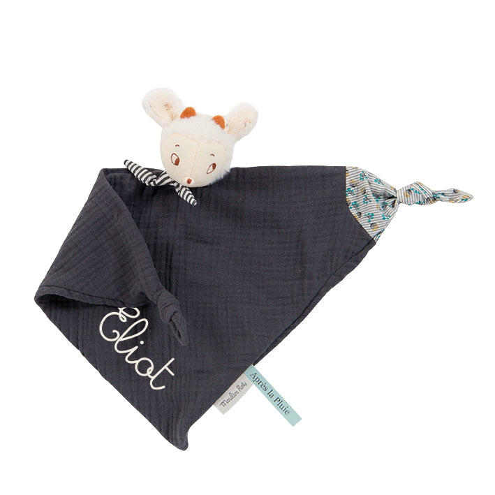 Doudou in Pecora Nuage organic cotton muslin