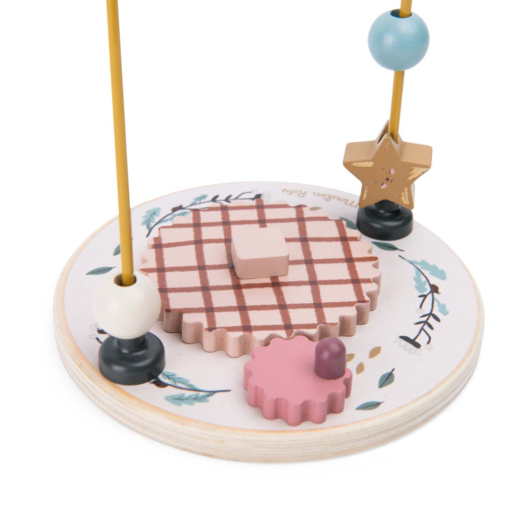 Wooden Stacking Bead Circuit, After the Rain