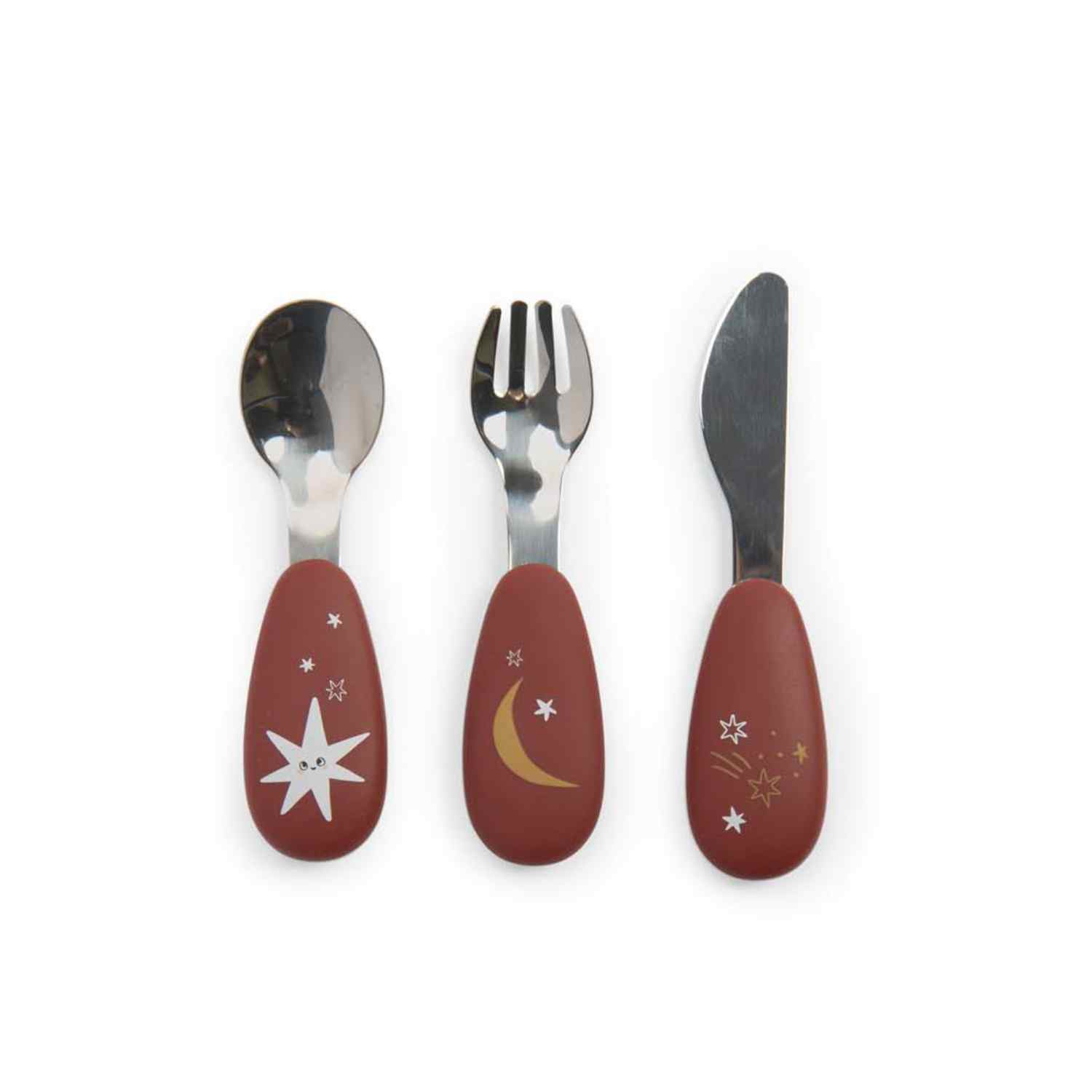 Set posate in silicone e acciaio inox, Dopo la pioggia