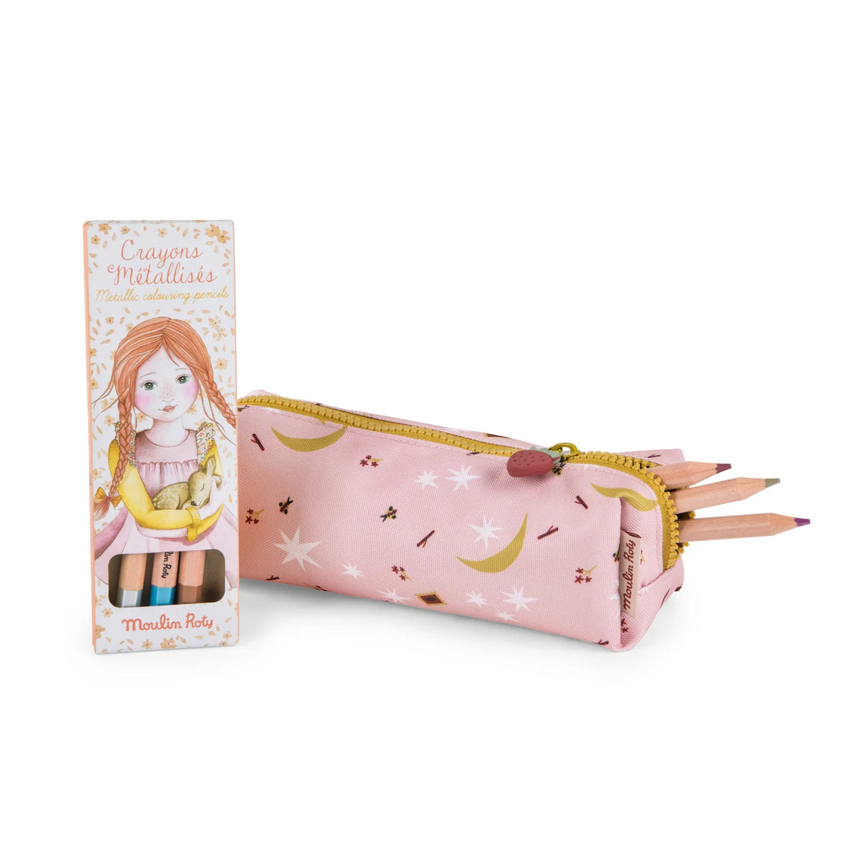 Pink pencil case