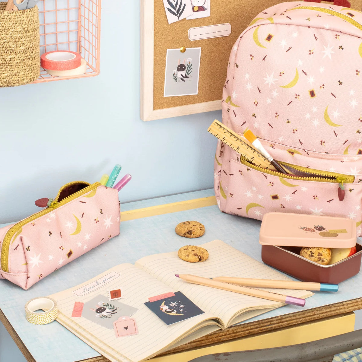 Pink pencil case