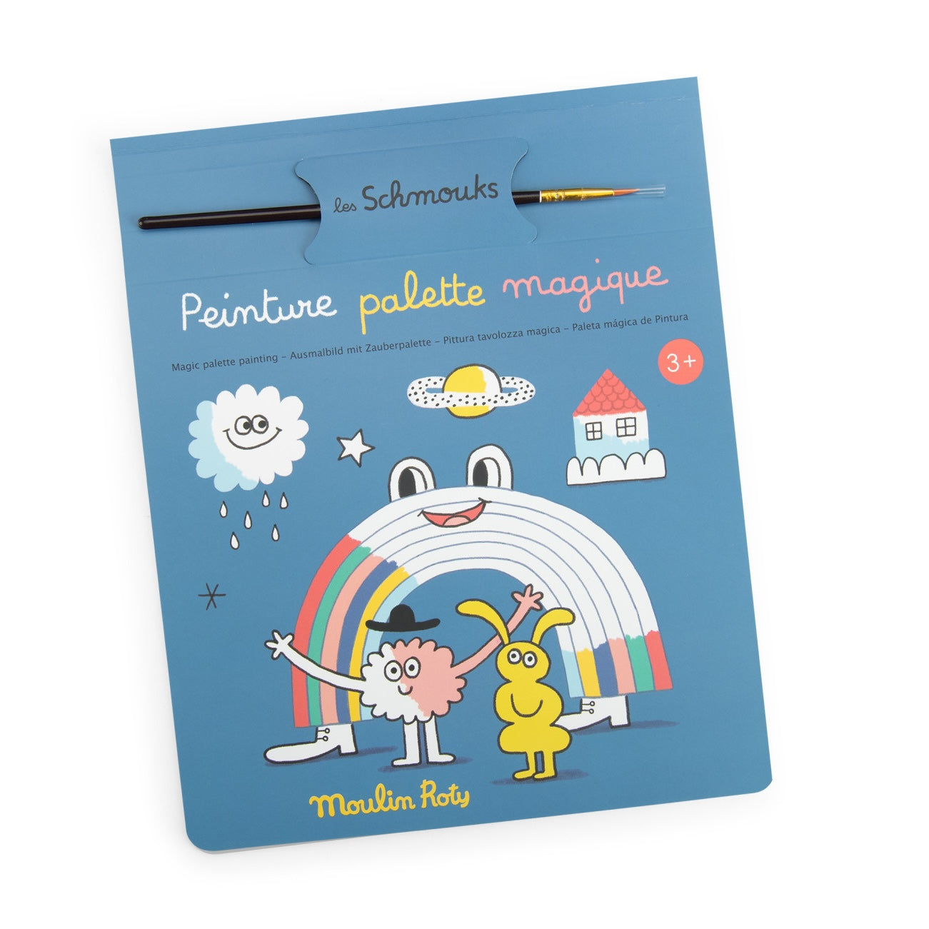 Magic palette painting - Les Schmouks
