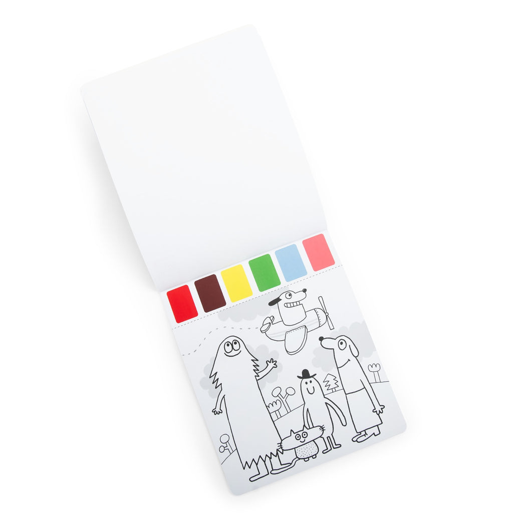 Magic palette painting - Les Schmouks