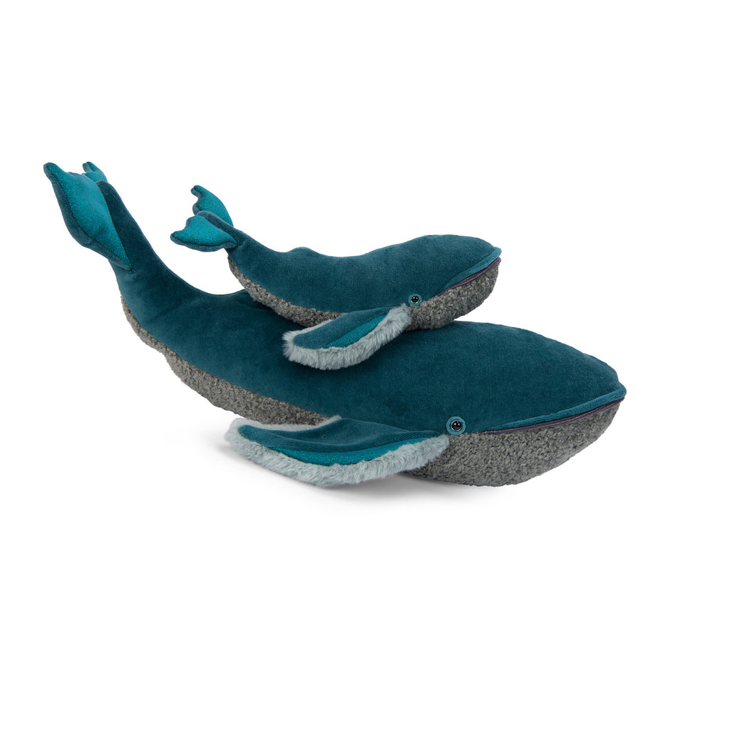 Moulin Roty | Peluche Megattera balena grande, Tout autour du Monde