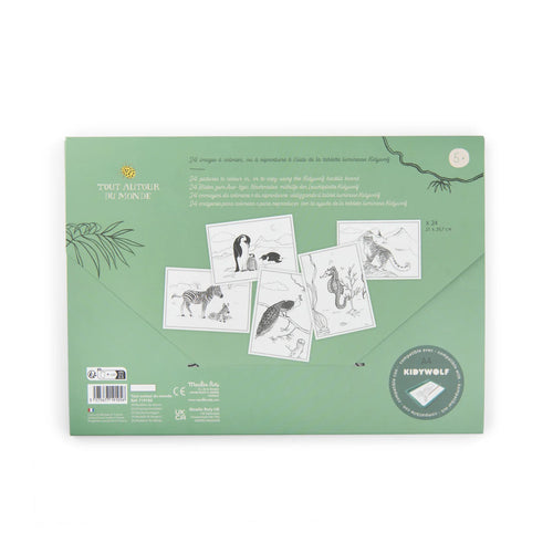 24 Drawing templates, Les Rosalies
