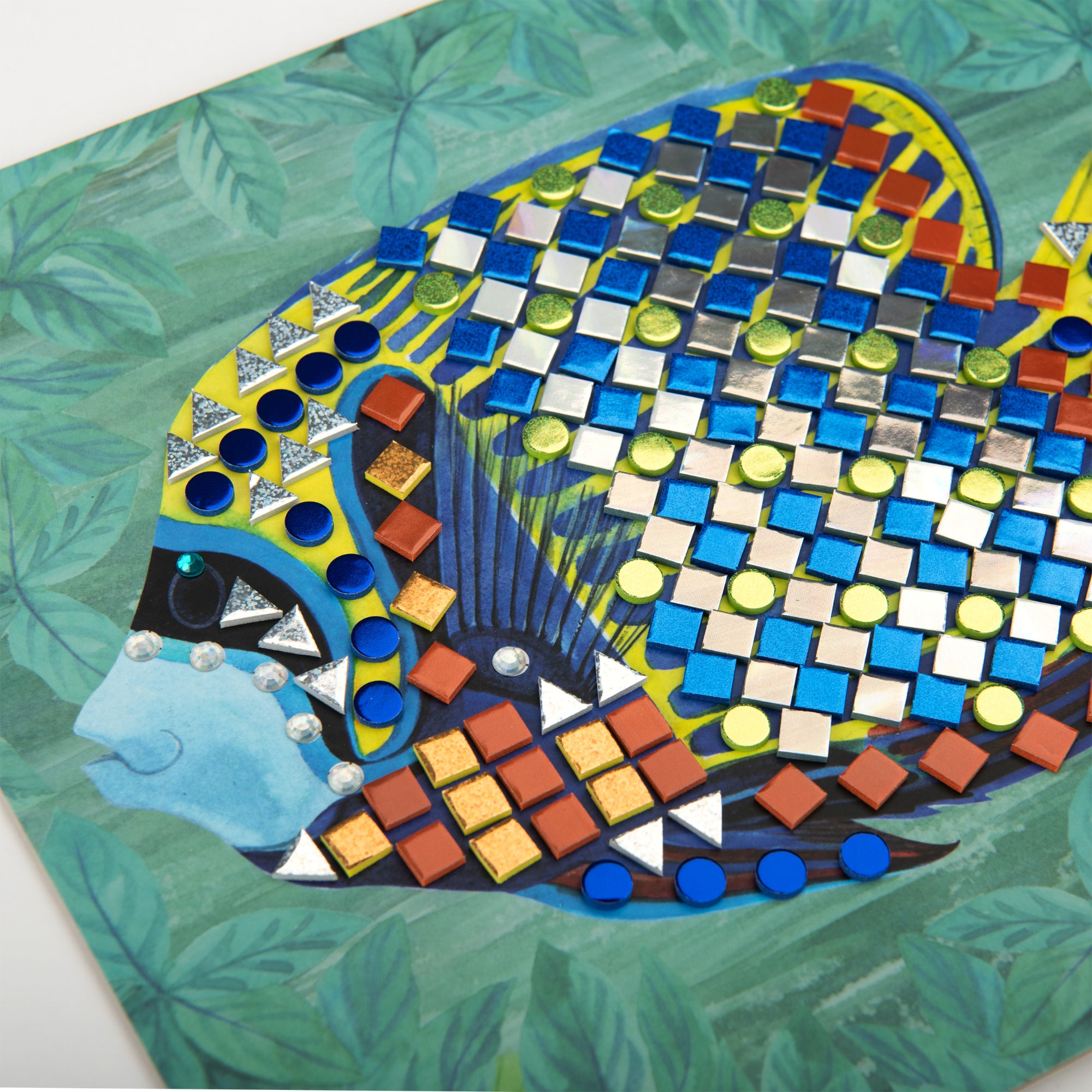 Cofanetto mosaici di animali