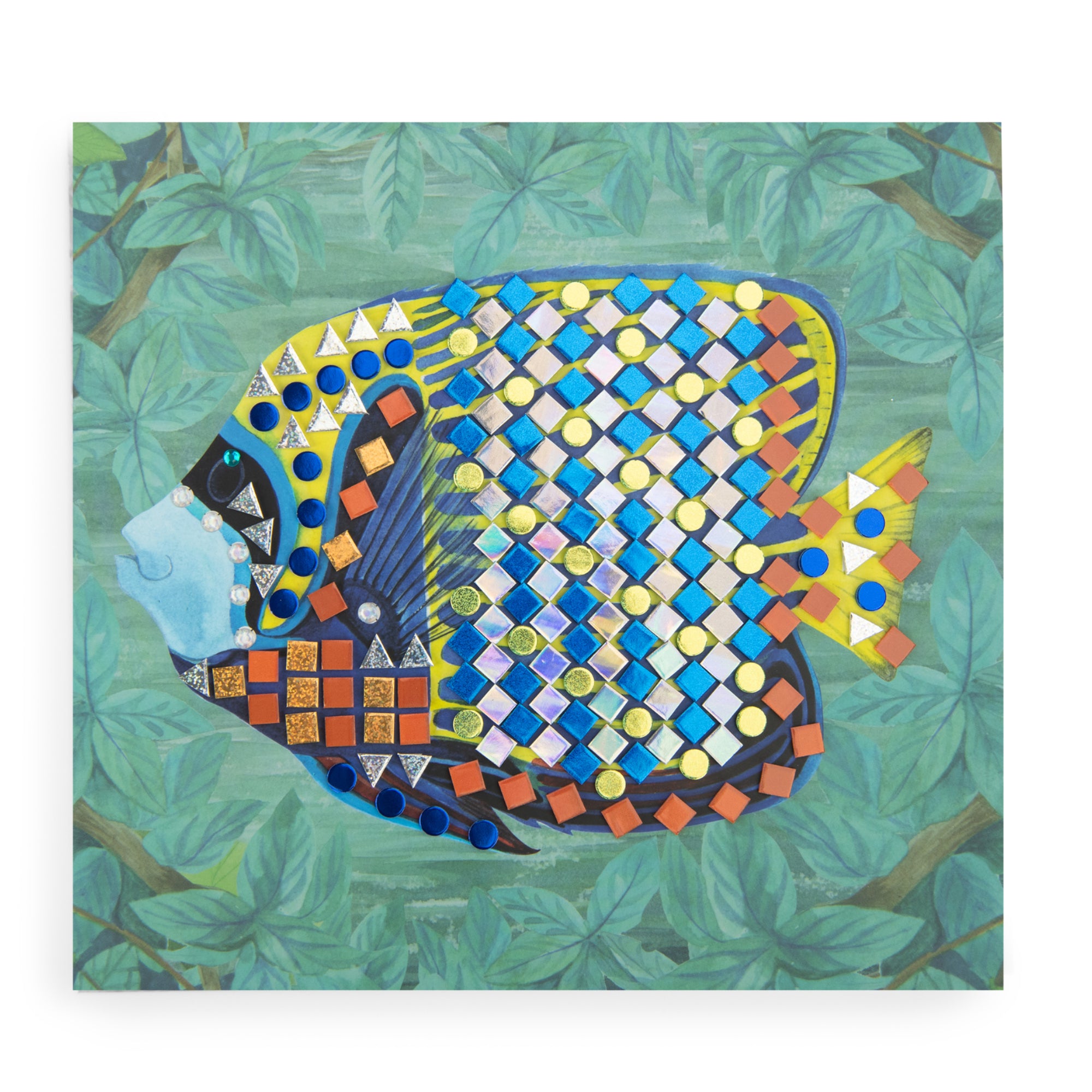 Cofanetto mosaici di animali
