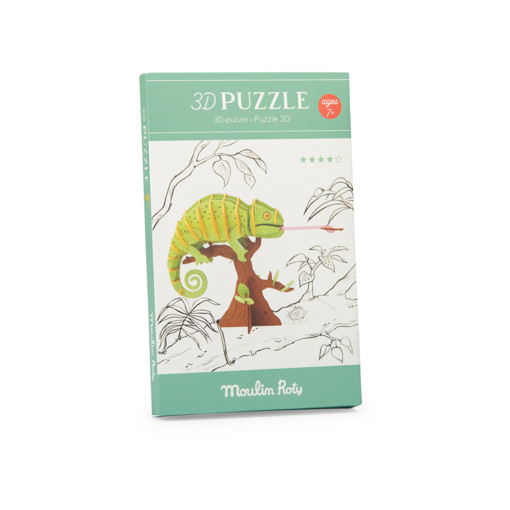 Puzzle 3D Caméléon