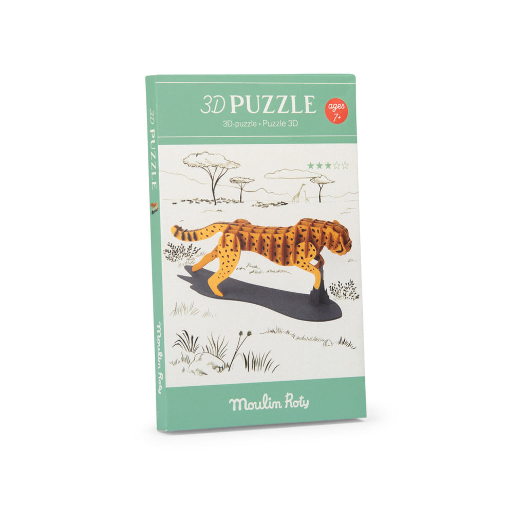 Puzzle 3D Ghepardo