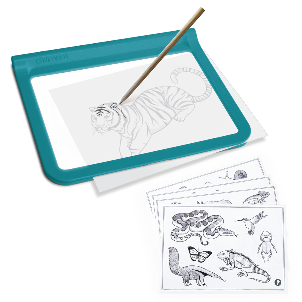 Tavoletta da disegno luminosa bifacciale, Kidywolf