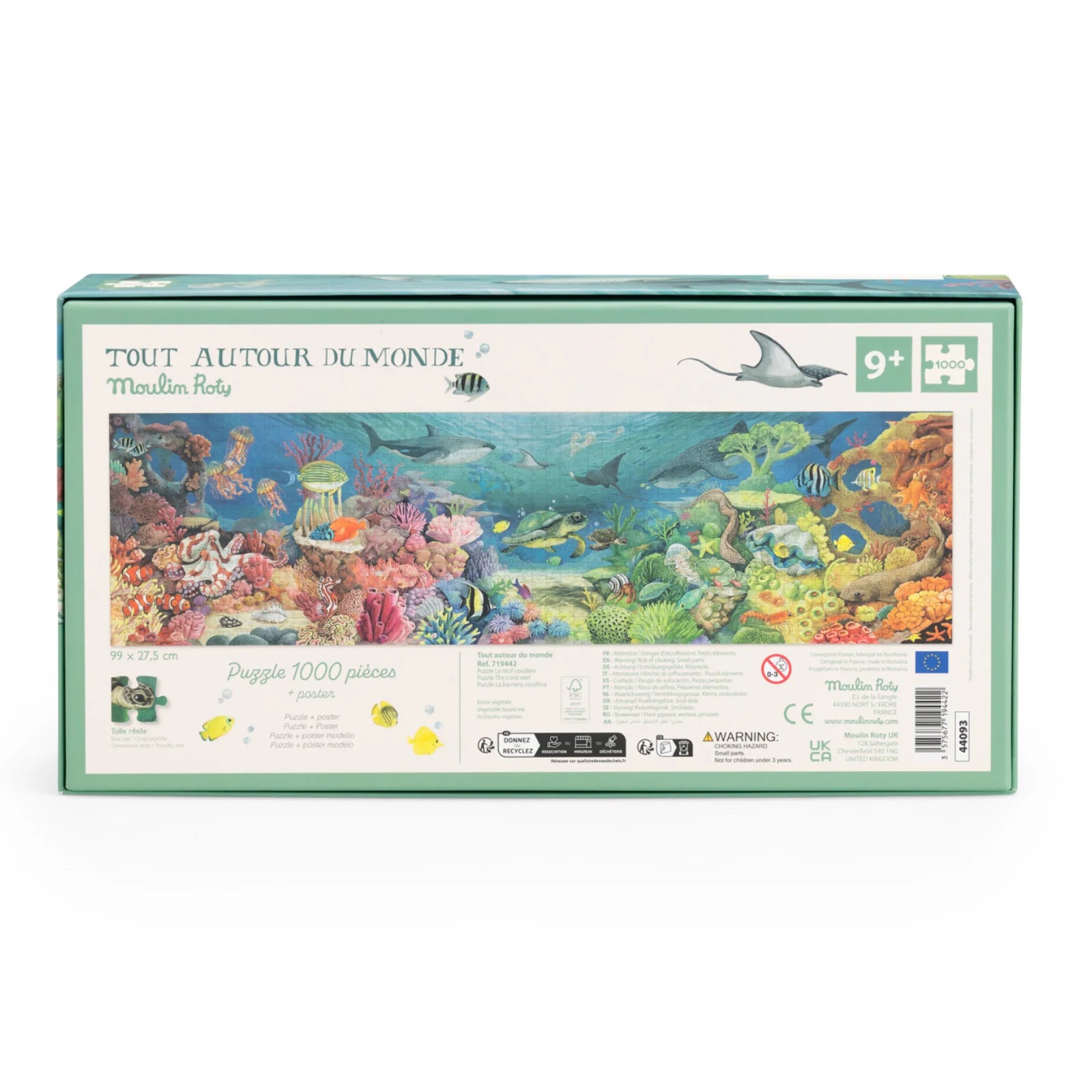 Puzzle Le récif corallien 1000 pcs