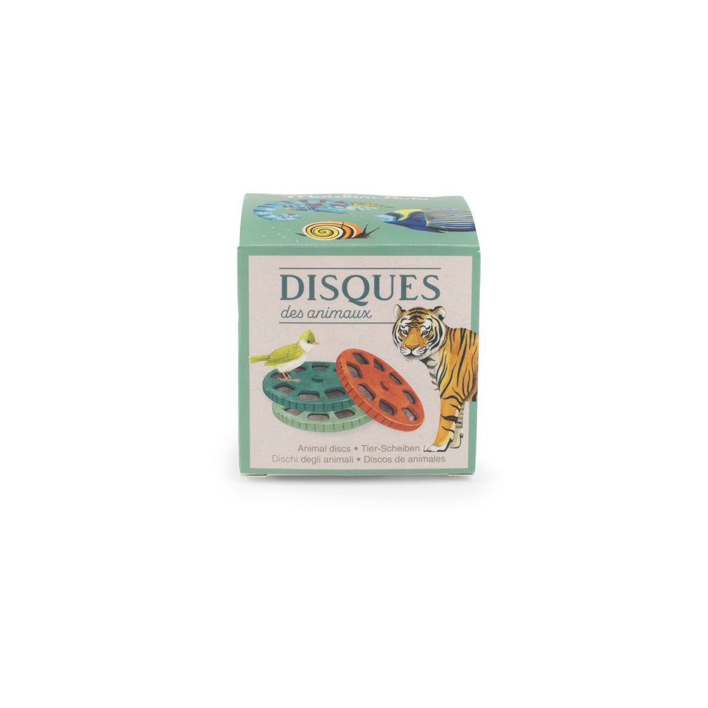 Box of 3 projector discs of wild animals (for USB projector)