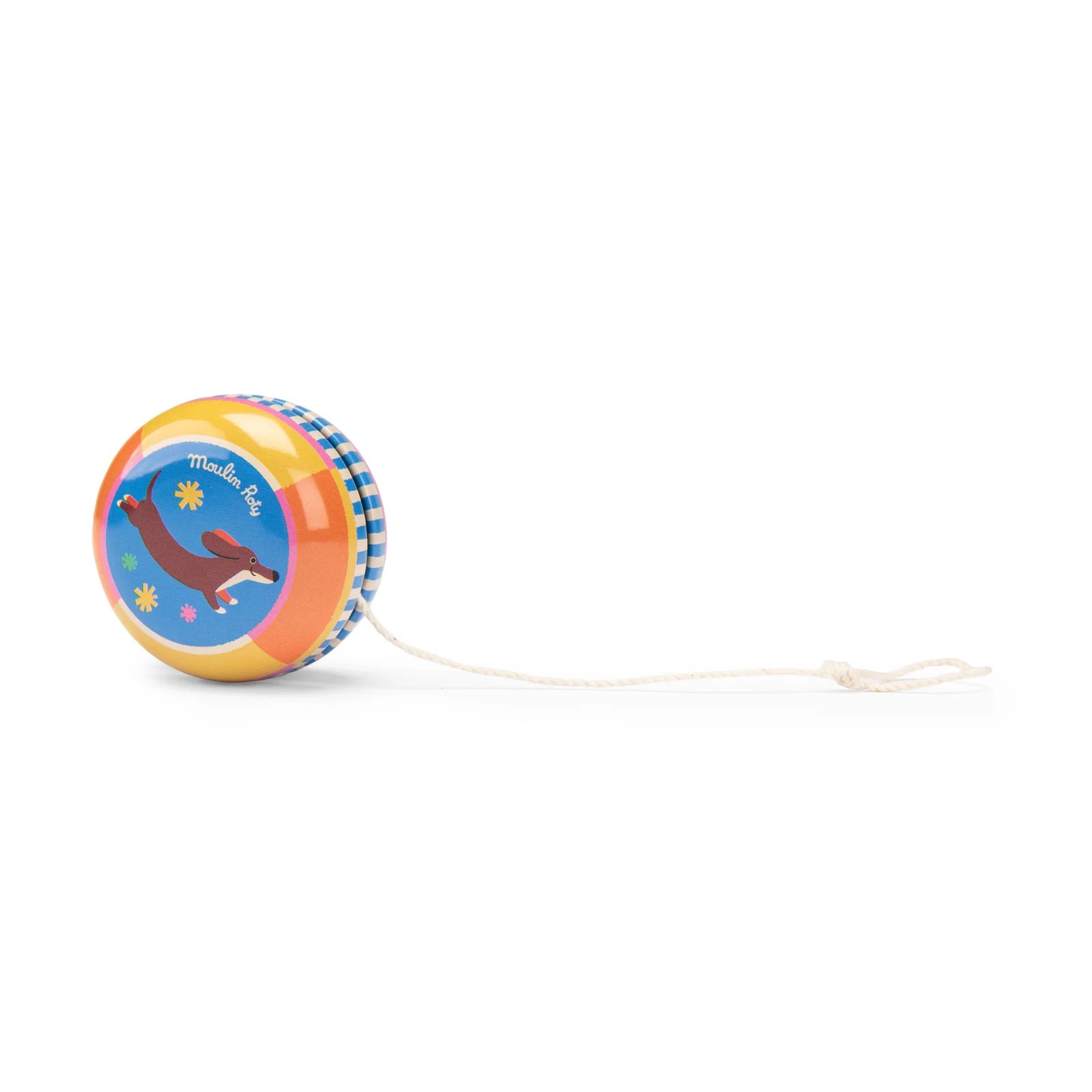 Yoyo en métal, Petit chien teckel