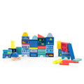 Wooden City Building Blocks, 51pcs