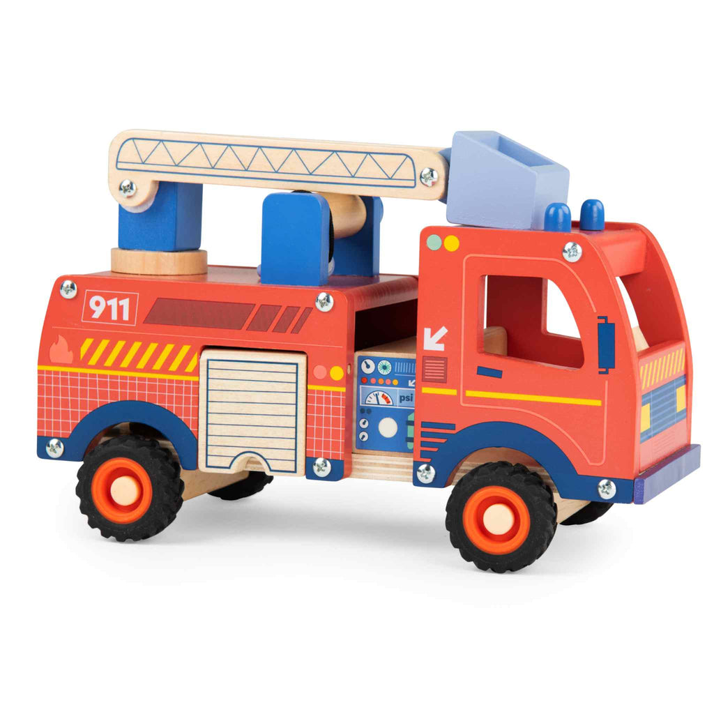 Wooden fire engine