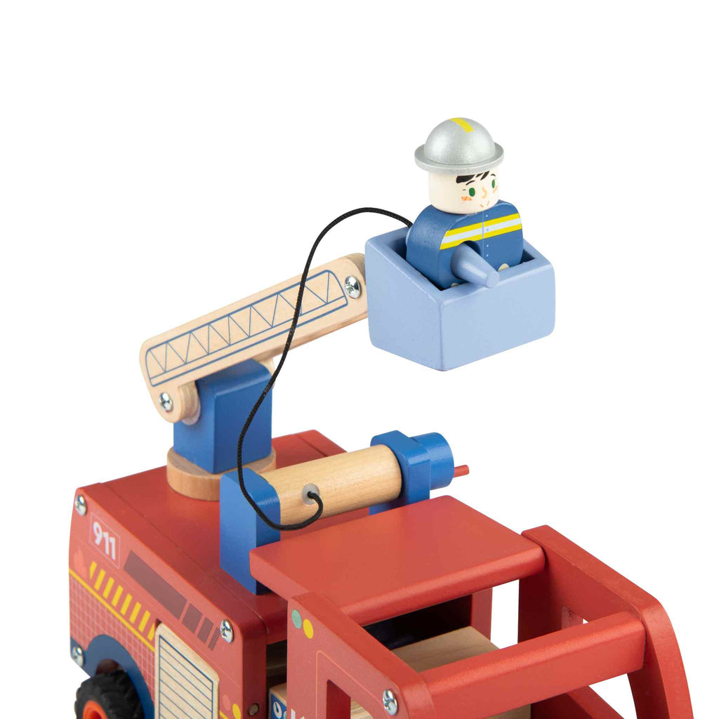 Wooden fire engine
