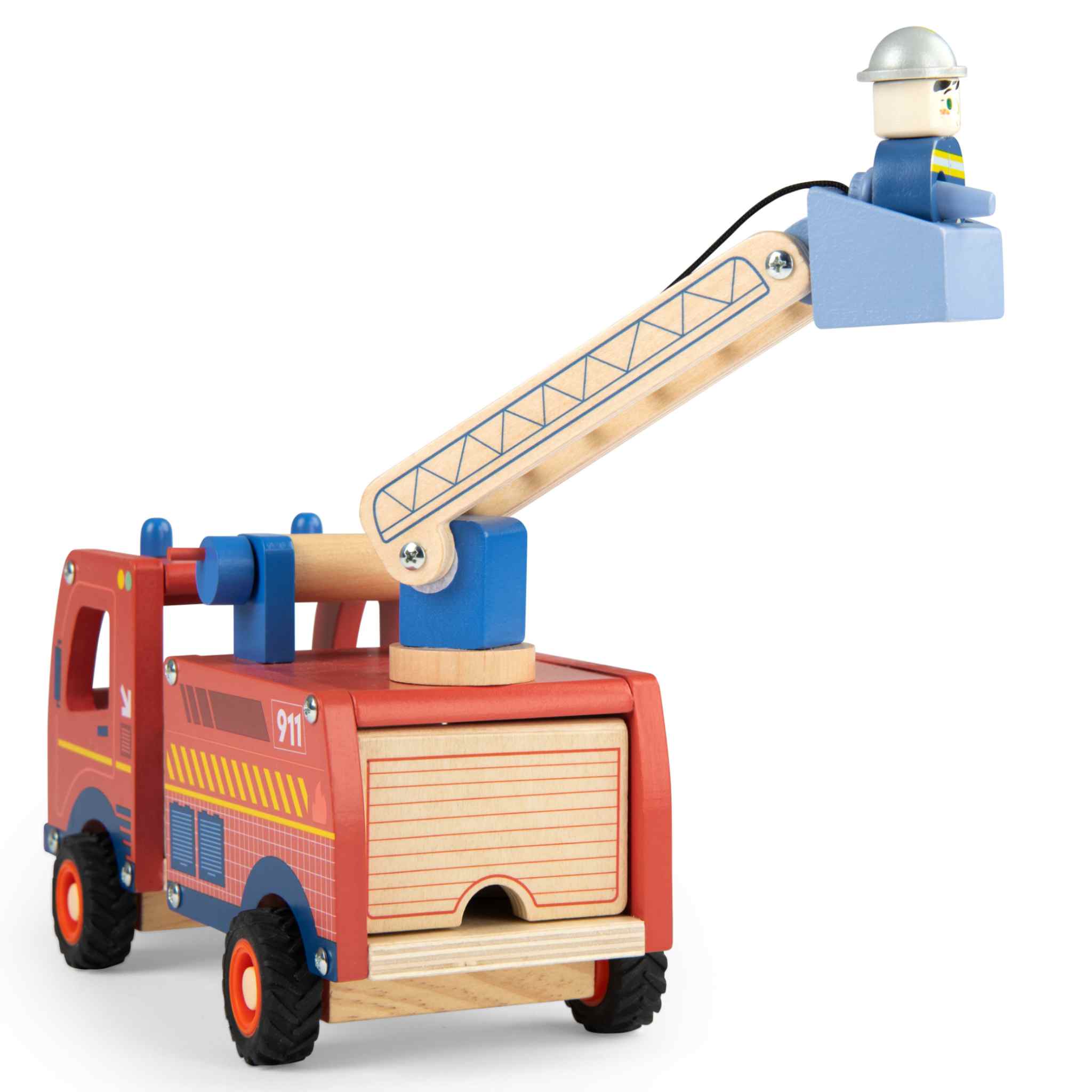 Wooden fire engine
