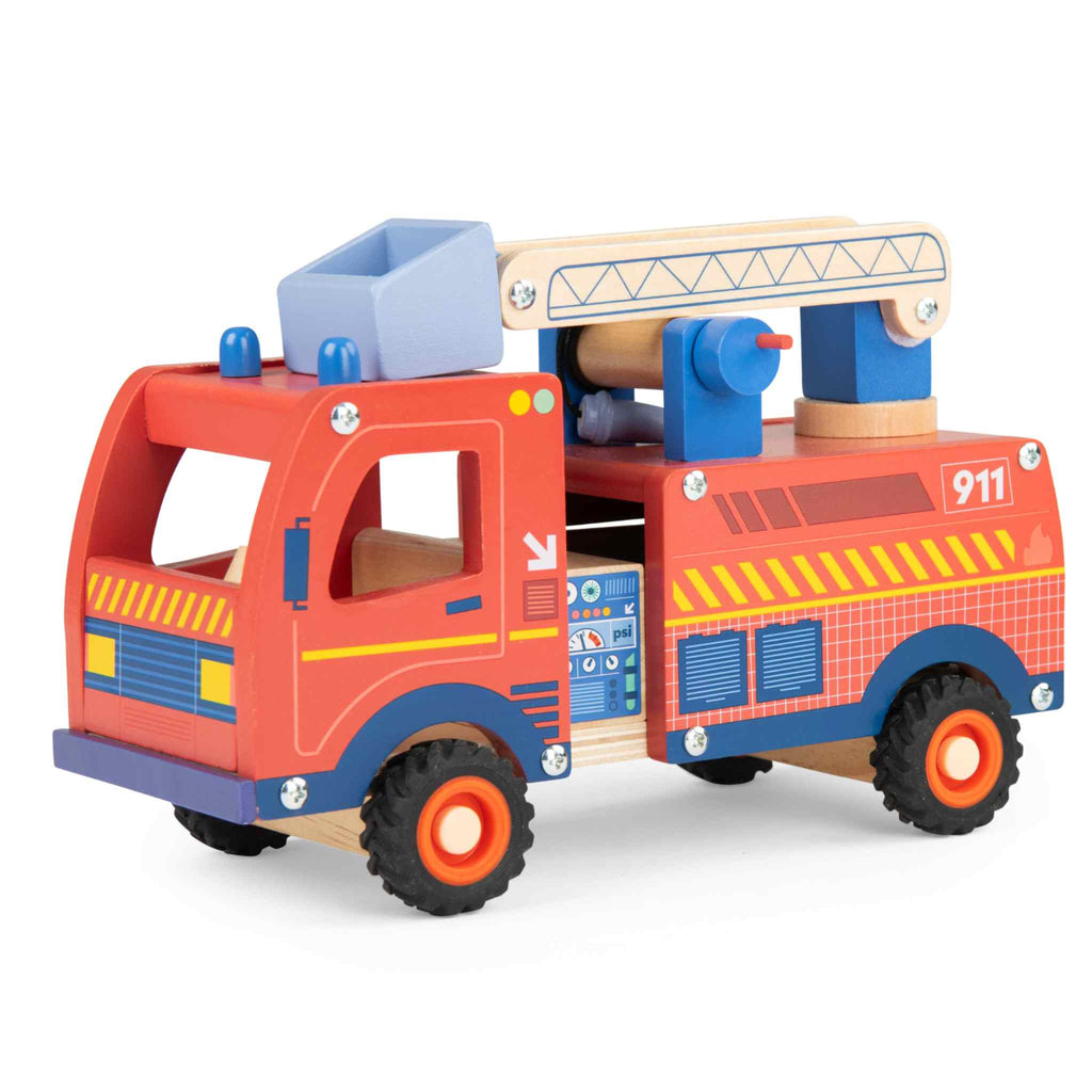 Wooden fire engine