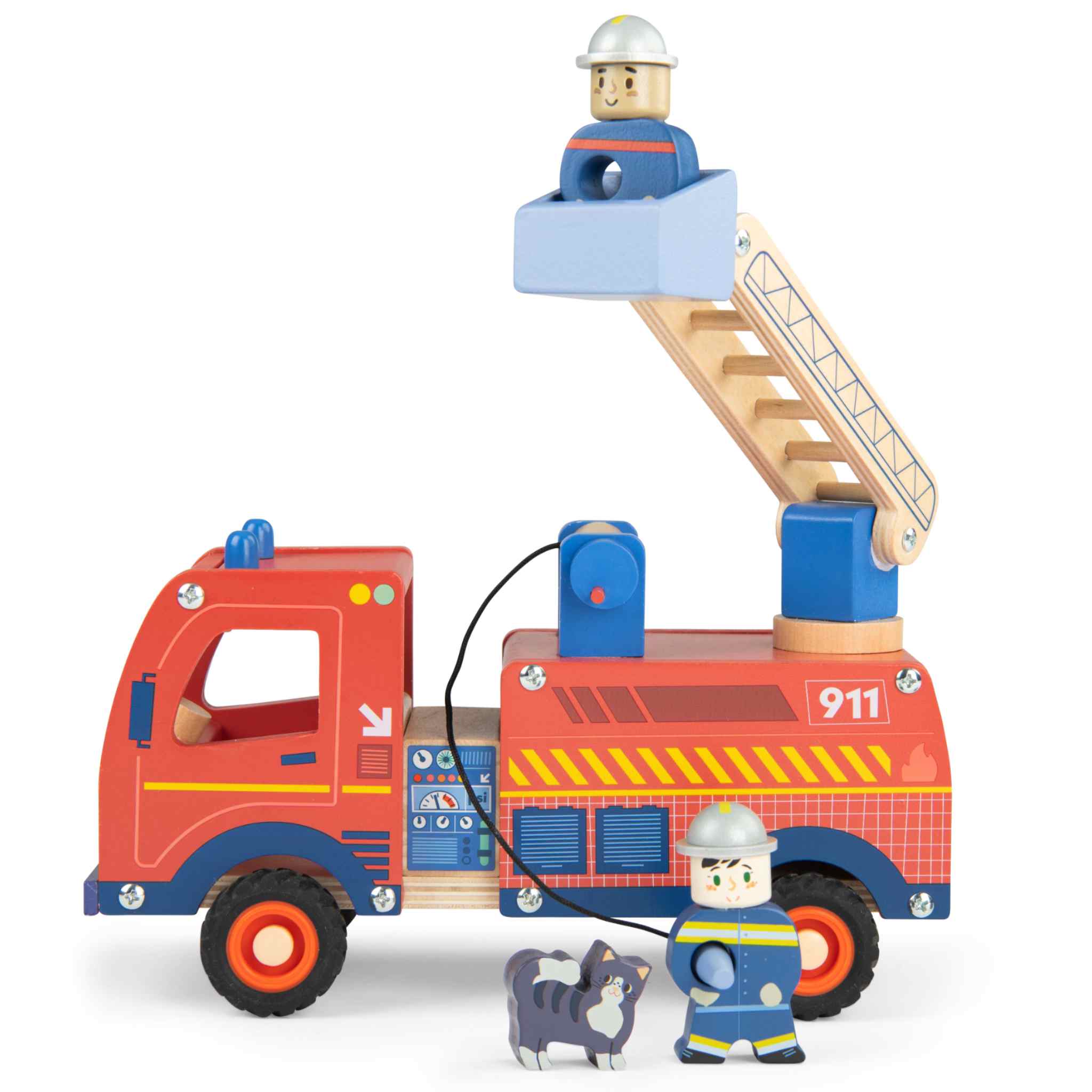 Wooden fire engine